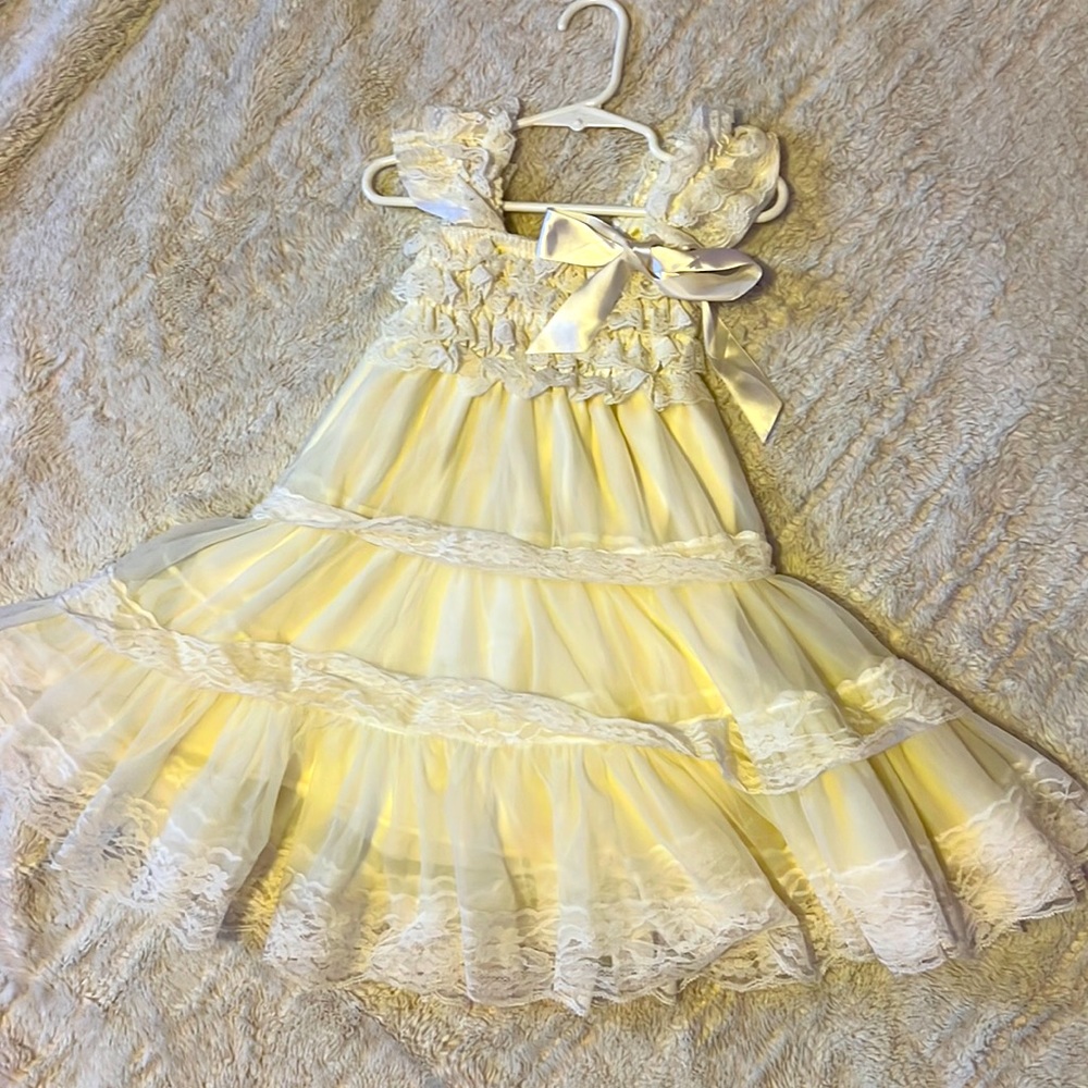 Off white Posh Peanut formal dress